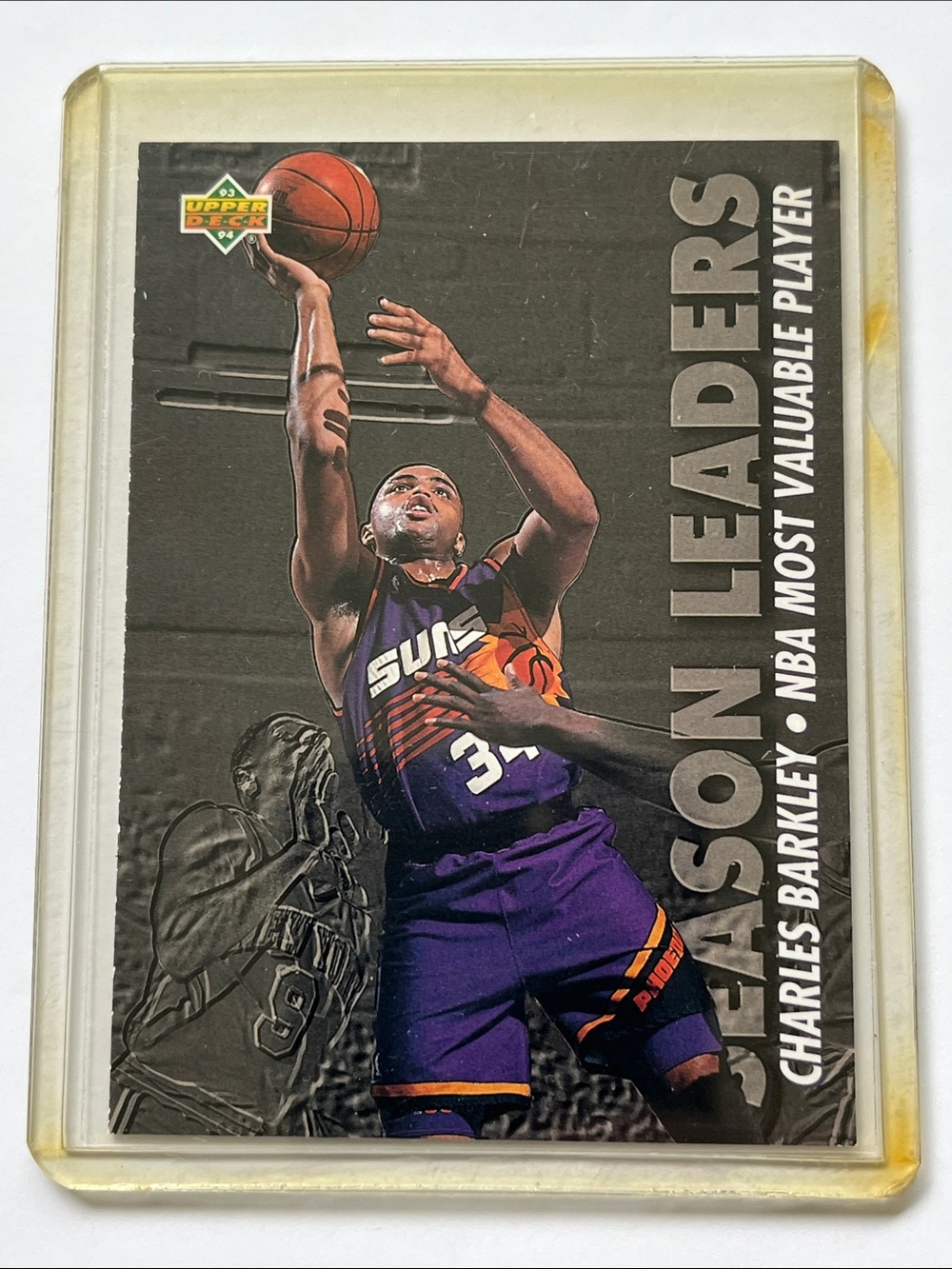 Charles Barkley. 1992-93 Upper Deck “Season Leaders”. Card 174.